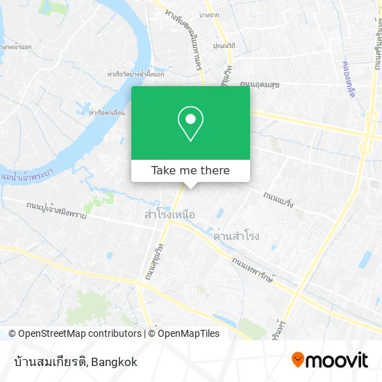 บ้านสมเกียรติ map