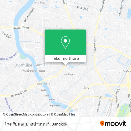 โรงเรียนอนุบาลบ้านนนท์ map