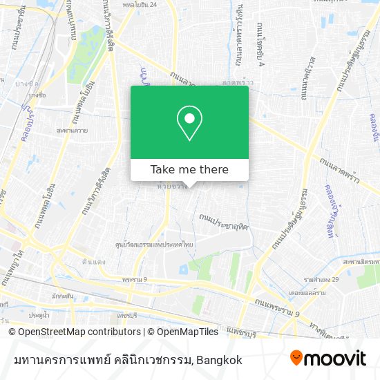 มหานครการแพทย์ คลินิกเวชกรรม map