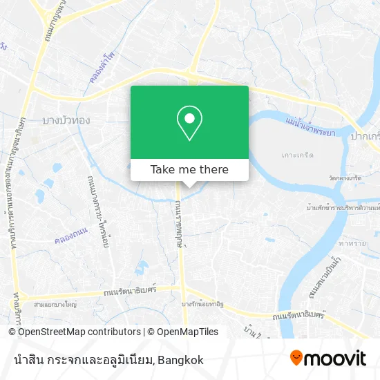 นำสิน กระจกและอลูมิเนียม map