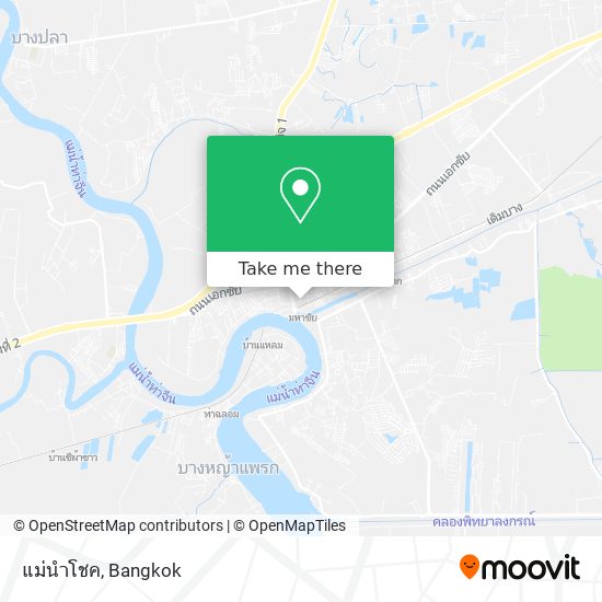 แม่นำโชค map