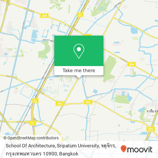 School Of Architecture, Sripatum University, จตุจักร, กรุงเทพมหานคร 10900 map