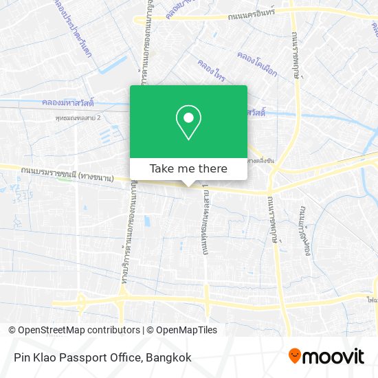 Pin Klao Passport Office map
