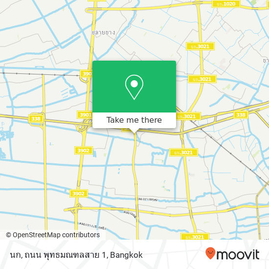 นก, ถนน พุทธมณฑลสาย 1 map