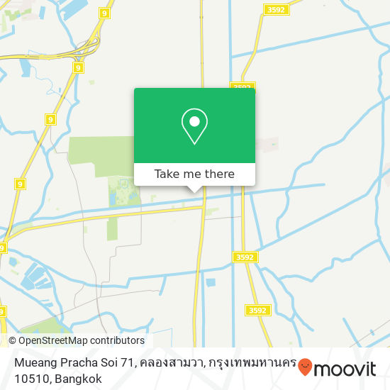 Mueang Pracha Soi 71, คลองสามวา, กรุงเทพมหานคร 10510 map