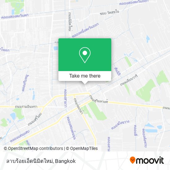 ลาบร้อยเอ็ดนิมิตใหม่ map