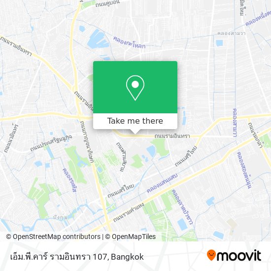 เอ็ม.พี.คาร์ รามอินทรา 107 map