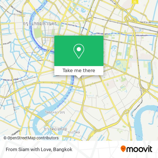 From Siam with Love map