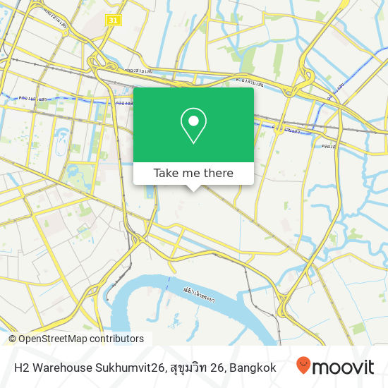 H2 Warehouse Sukhumvit26, สุขุมวิท 26 map