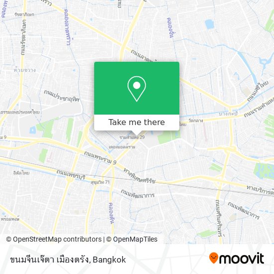 ขนมจีนเจ๊ตา เมืองตรัง map