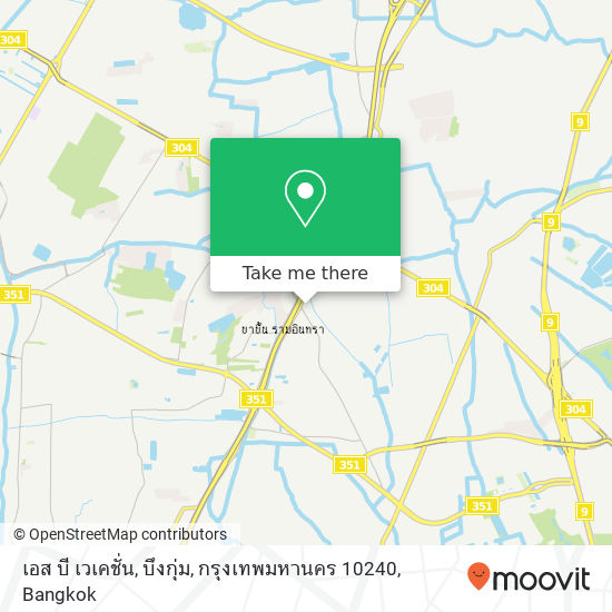 เอส บี เวเคชั่น, บึงกุ่ม, กรุงเทพมหานคร 10240 map