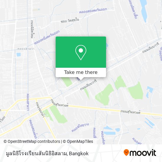 มูลนิธิโรงเรียนสันนิธิอิสลาม map