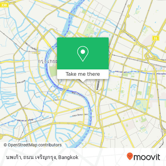 นพเก้า, ถนน เจริญกรุง map