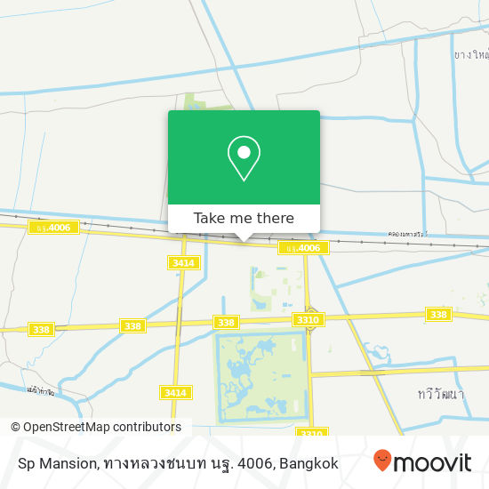 Sp Mansion, ทางหลวงชนบท นฐ. 4006 map