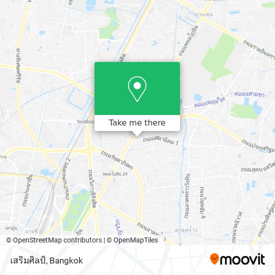 เสริมศิลป์ map