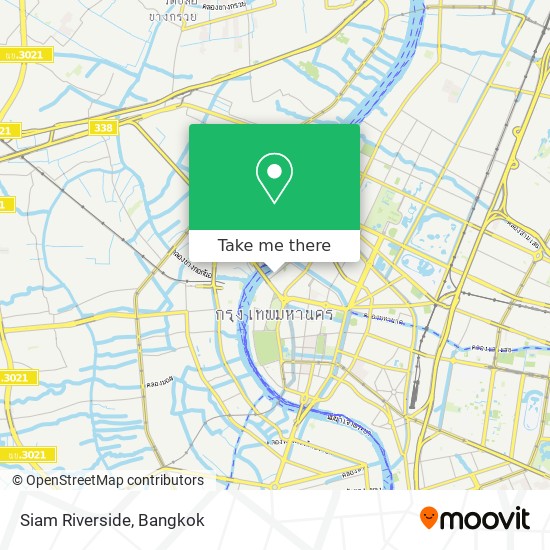 Siam Riverside map
