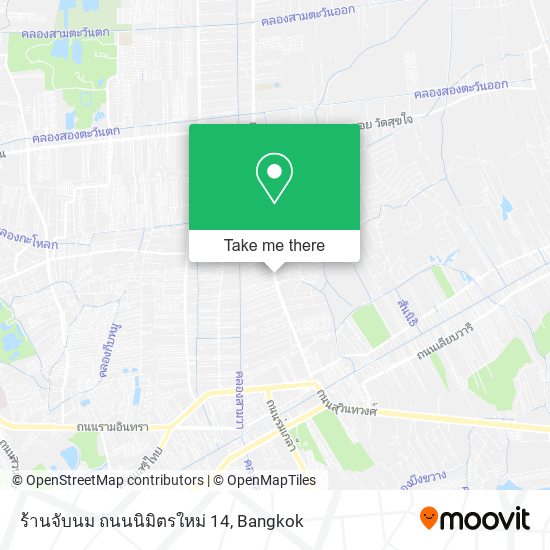 ร้านจับนม ถนนนิมิตรใหม่ 14 map