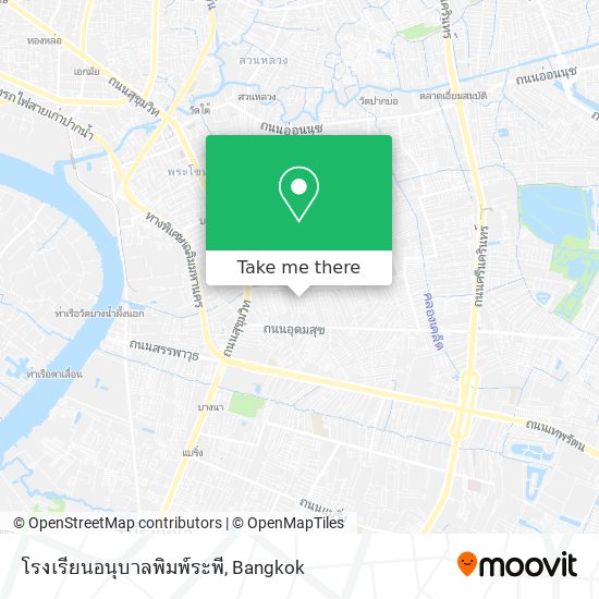 โรงเรียนอนุบาลพิมพ์ระพี map