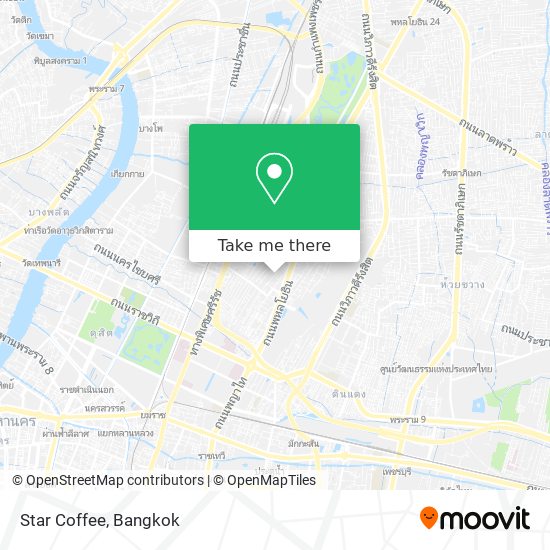 Star Coffee map