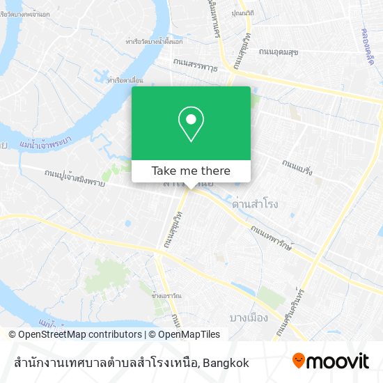 สำนักงานเทศบาลตำบลสำโรงเหนือ map