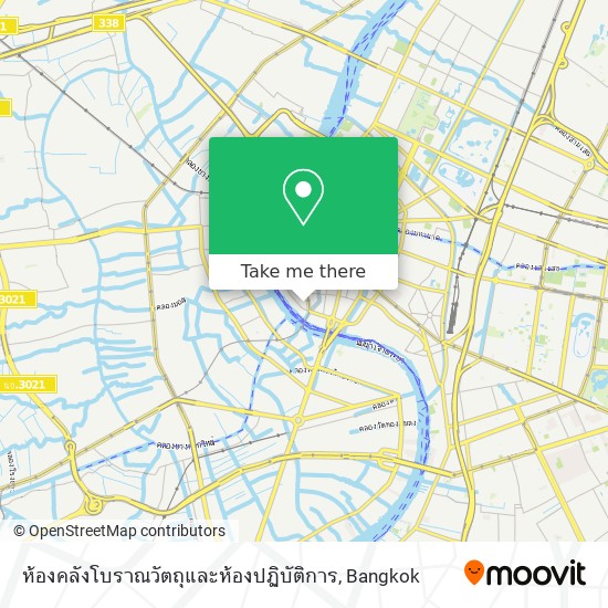 ห้องคลังโบราณวัตถุและห้องปฏิบัติการ map