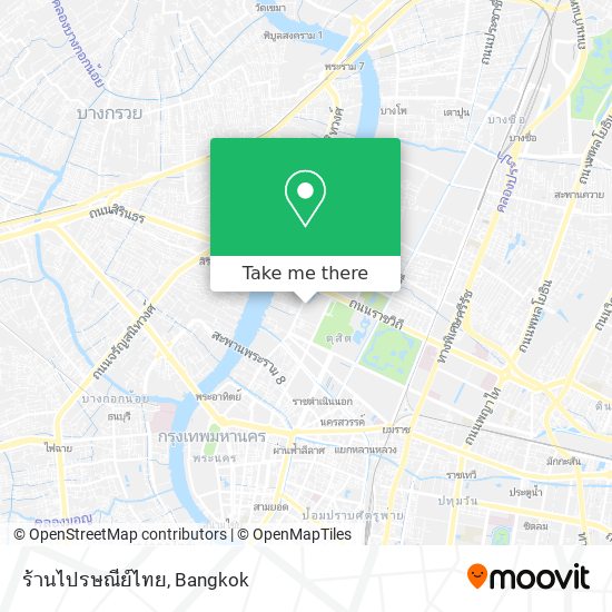 ร้านไปรษณีย์ไทย map