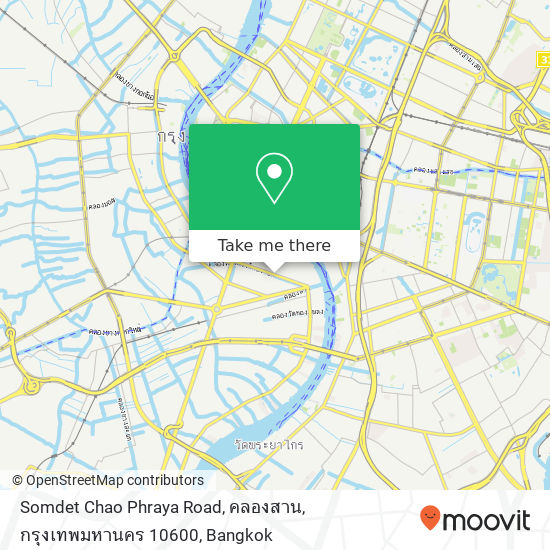 Somdet Chao Phraya Road, คลองสาน, กรุงเทพมหานคร 10600 map