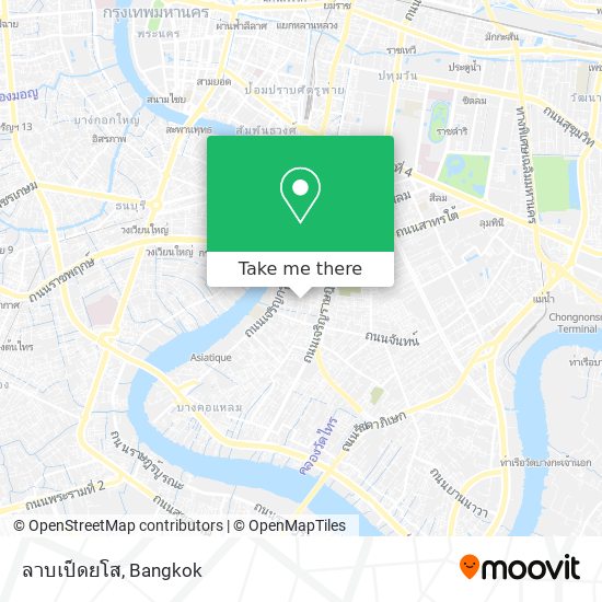 ลาบเป็ดยโส map