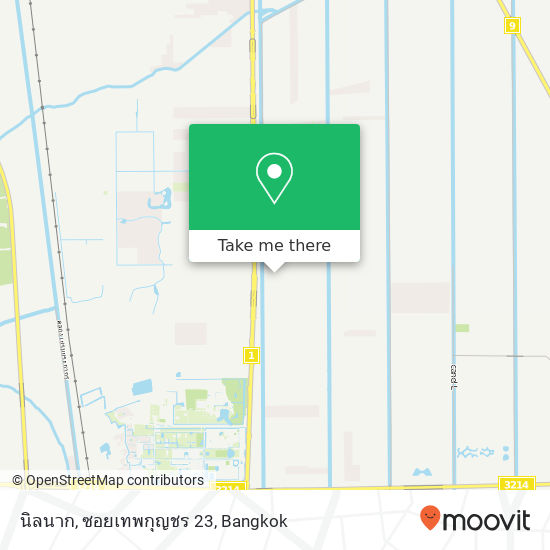 นิลนาก, ซอยเทพกุญชร 23 map