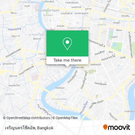 เจริญนครโช๊คอัพ map