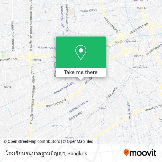 โรงเรียนอนุบาลฐานปัญญา map