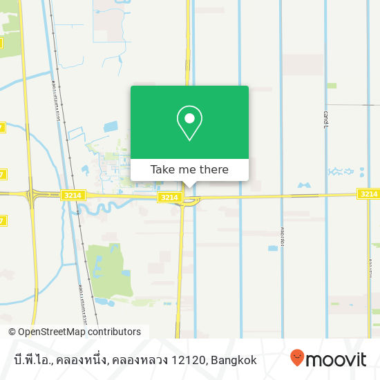 บี.พี.ไอ., คลองหนึ่ง, คลองหลวง 12120 map