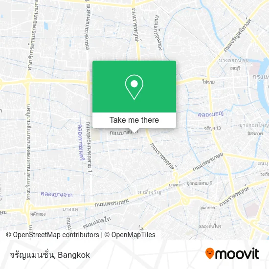 จรัญแมนชั่น map