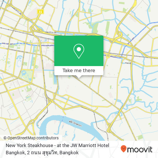 New York Steakhouse - at the JW Marriott Hotel Bangkok, 2 ถนน สุขุมวิท map