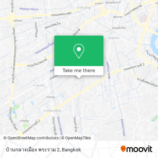 บ้านกลางเมือง พระราม 2 map