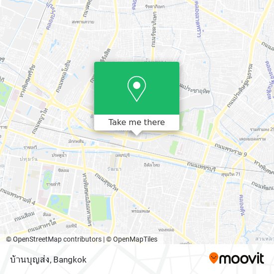 บ้านบุญส่ง map