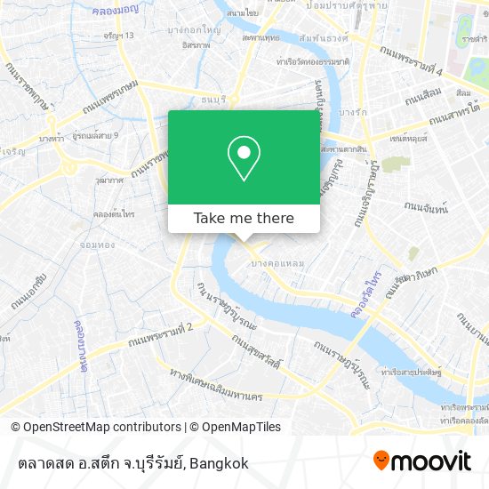 ตลาดสด อ.สตึก จ.บุรีรัมย์ map