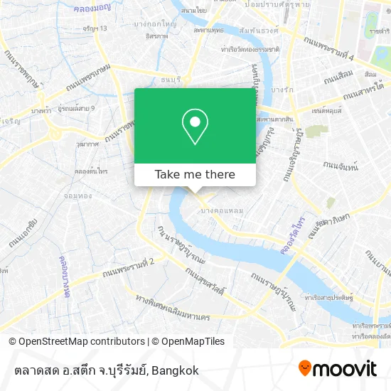 ตลาดสด อ.สตึก จ.บุรีรัมย์ map