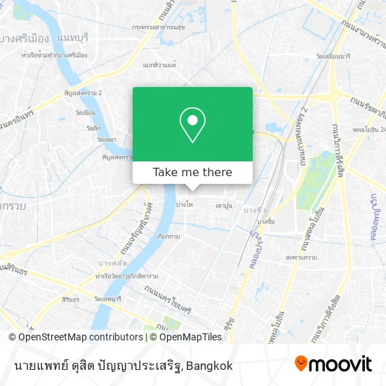 นายแพทย์ ดุสิต ปัญญาประเสริฐ map
