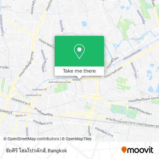 ชัยศิริ โฮมโปรดักส์ map