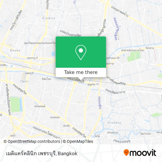 เมดิแคร์คลินิก เพชรบุรี map