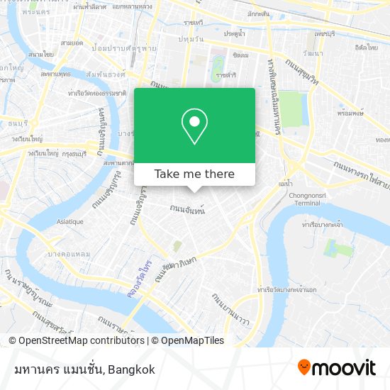 มหานคร แมนชั่น map