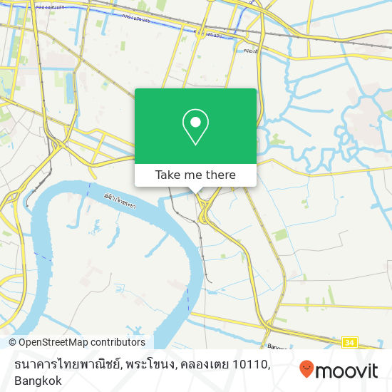 ธนาคารไทยพาณิชย์, พระโขนง, คลองเตย 10110 map