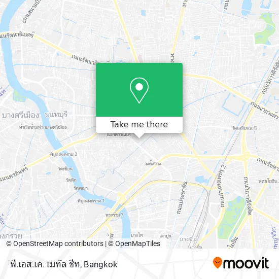พี.เอส.เค. เมทัล ชีท map