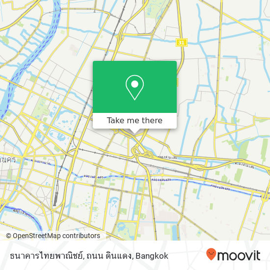 ธนาคารไทยพาณิชย์, ถนน ดินแดง map