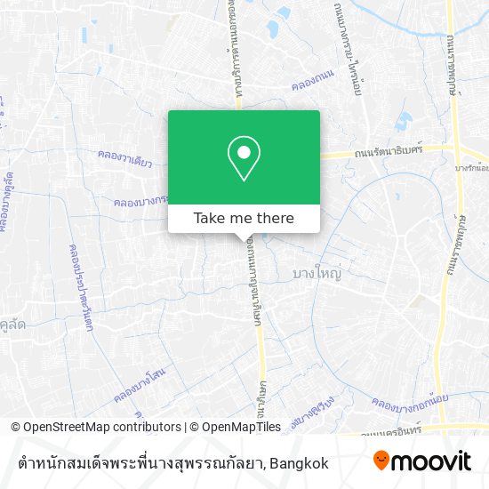 ตำหนักสมเด็จพระพี่นางสุพรรณกัลยา map