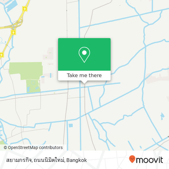 สยามกรกิจ, ถนนนิมิตใหม่ map