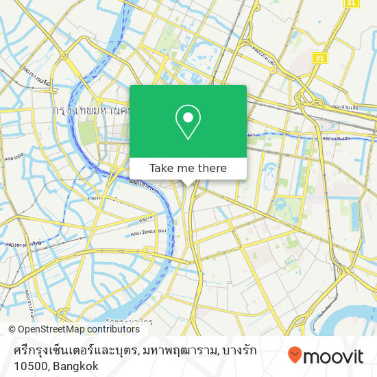 ศรีกรุงเซ็นเตอร์และบุตร, มหาพฤฒาราม, บางรัก 10500 map