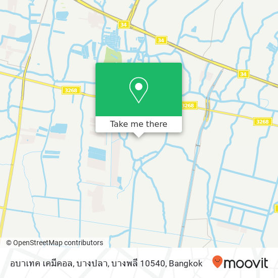 อบาเทค เคมีคอล, บางปลา, บางพลี 10540 map