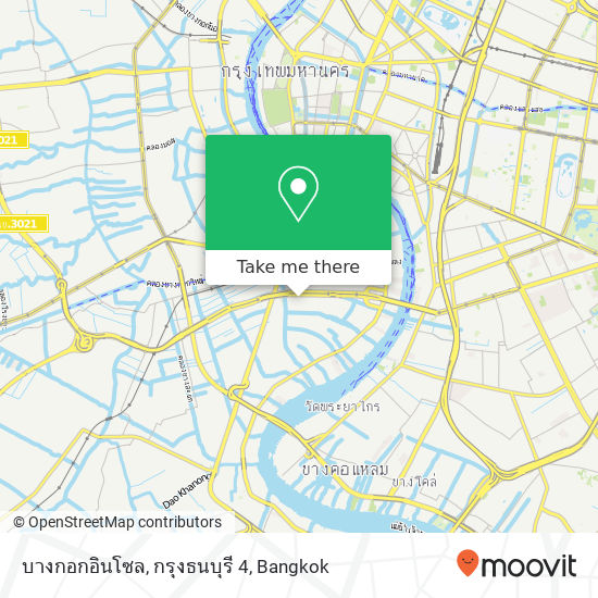 บางกอกอินโซล, กรุงธนบุรี 4 map